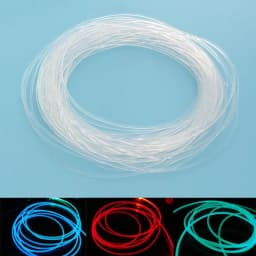 Enhance Your For Car LED Lights with this Bright and Energy Efficient 1 5mm Side Glow Optic Fiber Cable PMMA Material