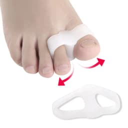1/2/3/4Pairs Gel Toe Separator Toe Protector to Correct Bunions and Restore Toes to Their Original Shape for Women Men Spacers