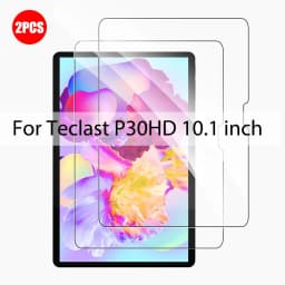 2PCS Tempered Glass Screen Protector for Teclast T50 Pro T65 Max T60 M50 Pro HD P30t Air P30s P85t Teclast Accessories Fi