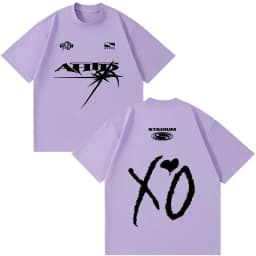 The Weeknd After Hour Til Dawn World Tour 2026 Print T Shirt Men Women Hip-Hop T-shirt Casual Cotton Vintage T-shirts Streetwear