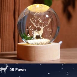 GGbingo LED Night Light Milky Way Galaxy Solar System Crystal Ball Night Lamp Bedroom Ambient Light Creative Gift Night Light
