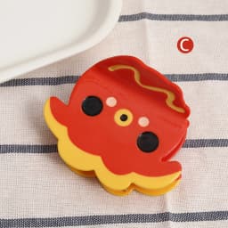 1PC Creative Cute Sushi Style Hair Grip Clip Personalized Acetate Novelty Hair Clip