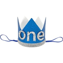 1Pcs Blue 1 2 3 One Happy Birthday Party Baby One Crown Headband Hat Birthday Baby Shower 1st Birthday Party Decoration Supplies