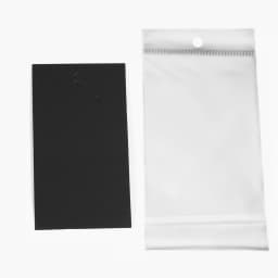 Earring Cards with Bags 50pcs Earring Display Cards 50pcs Self-Seal Bags Kraft Paper Tags Necklace Display Cards for DIY Jewelry