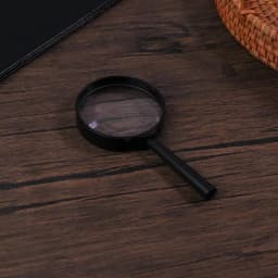 5X Plastic Magnifying Glass Professional Magnifying Glass Inner Diameter 40/50/60/75/90/100mm For Jewelry Reading Coins Stamps