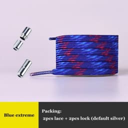 New Elastic Locking Shoelaces Flats No Tie Shoelace Quick Sneakers Locking Shoe laces Kids Adult Women Men Shoes lace Strings