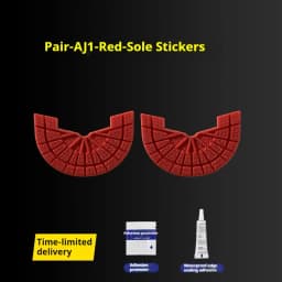 1 Pair Self-adhesive Non-slip Shoe Sole Stickers Shoe Sole StickersThickened Wear Shoes Stickers Athletic Shoes Heel Stickers