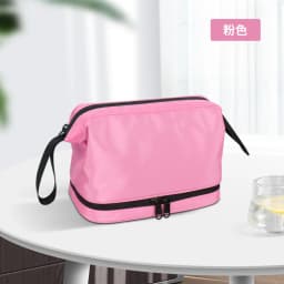 2026 New Dry Wet Separation Wash Bag Large Capacity Storage Bag Waterproof Women Makeup Bag Suitable for Travel Pouch Organizer
