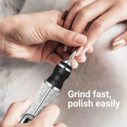 Professional Electric Nail Polishing Machine Nail Drill Multiple Gears Low Noise Nails Sander File Set For Manicure Salon Tools