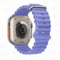 Ocean Band for Apple Watch Ultra 2 49mm 44mm 45mm 42mm 38/40/41mm silicone bracelet correa iwatch series 9 8 7 se 6 5 4 3 strap
