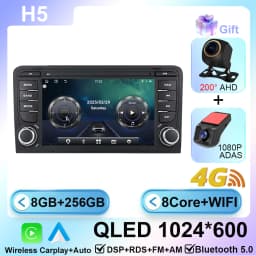 Car Radio For Audi A3 8P 2003-2011 S3 RS3 Sportback Multimedia GPS Autoradio Player Wireless Carplay Android Auto Head Unit 2din