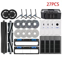 Ecovacs Deebot X2 Omni/X2 Pro Robot Vacuum Cleaner Accessories Dust Bag Hepa Filter Main Brush Mop Holder Dustbin Parts