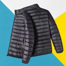 Lightweight Short down Cotton Jacket Men's Casual Style Warmth Youth Popular Loose Fit No Brand 2025 New Arrival out of Season