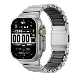 Silicone Magnetic Strap for Apple Watch Ultra 4/3/2 49mm Series 12/11/10 46mm Titanium Metal Band Iwatch 9 8 7 45mm SE3 44mm