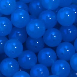 20pcs 16mm Acrylic Beads Candy Color Round Loose Spacer Beads For DIY Jewelry Making Bracelets Necklace Phone Key Chain Findings
