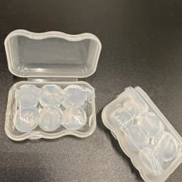 6PCS Soft Silicone Ear Plugs Transparent Waterproof Sound Insulation Earmuffs Sleeping Swimming Noise Reduction Earplugs Unisex
