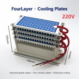 220V 60g 10g Ozone Generator Air Cleaner Ozonizer Sterilize Purifier Treatment Formaldehyde Remove Odor Ozonizador Ozone Machine
