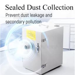 Dust Collector Extractor Vacuum Cleaner Dust-proof Case Sandblaster Dust Collector CNC Low-Noise Vacuum Cleaner For Laboratory