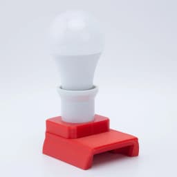 E27 Bulb Lamp LED Work Light For DeWalt/Milwaukee/Roybi 18V BLACK+DECKER 20V Lithium Battery Emergency Lights(NO Battery)