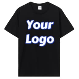 Customized Print T Shirt Men Women Custom Cotton Tops Tees DIY Your Like Photo Or Logo Cotton T-shirt Personalized Men Clothing