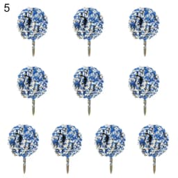 10pcs Plastic Artificial Miniature Flower Tree Scenery Railroad Decoration Building Landscape Model Accessories