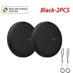 Android Only MiLi LiTag/MiTag Car Locator Anti-Lost Smart Tag Compatibility Key Bag Item Finder for Google Find Hub 1/4pcs Set