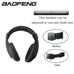 Walkie Talkie Headset Baofeng UV17 Pro Headphone K Type Quansheng UVK58 5RPlus M Type For Motorola GP88 GP68 Radios Accessories