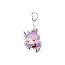 55MM Anime Pretty Derby Keychain Oguri Cap Special Week Silence Suzuka Tokai Teio Key Chain Acrylic Model Plate Christmas Gifts