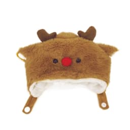 20cm Doll Headgear Cute Plush Hat Pig Rabbit Cat Cartoon Animal Ear Cap Change Dressing Game Cos Outfit DIY Doll Accessories