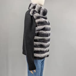 Top Selling Rex Rabbit Fur Coat Women | Chinchilla Color Warm Stand Collar Knit Jacket | Limited In Stock 250409