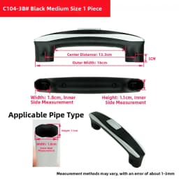 Travel Suitcase Handle Replacement Retractable Pressing Handbag Parts Luggage Handle Amlenker/Ou Milan Qi C101 Spring
