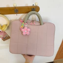 Puffy Laptop Sleeve 14/16 Inch Commuter Laptop Briefcase Notebook Sleeve Notebook Case Portable Handbag for Women
