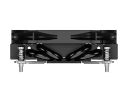 ID-Cooling IS-30 Black Low Profile 30mm Height Super Slim CPU Radiator LGA1700 1200 AM4 AM5 4 Heatpipe Cooling Fan A4 Chassis