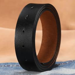 Durable Luxury Brand Designer Replacement Genuine Leather Belt No Buckle Girdle Classic Waistband 3.3/3.8cm with Hole