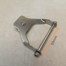 Stainless Steel Swivel Hook for Makita Quick Release Clip - Tool Belt Bag Modification Accessory, Premium Grade