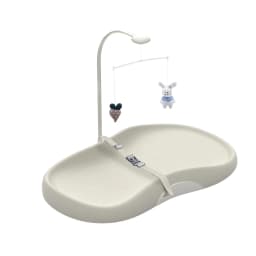 Baby Changing Pad Nursery Style Wipe-Clean Contoured Easy to Clean, Non-Slip Design for Changing Tables
