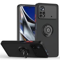 Shockproof Magnetic Phone Case For Xiaomi Poco X6 Pro 5G M6 X5 5G X3 NFC M3 M4 Pro 4G F4 GT Holder Cover For Poco F6 Pro Cover
