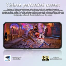 K-Touch NEW M18 Pro Max Mobile Phones Android 15 Smartphone 7.3 Inch 5G Dual SIM Cell Phone 22G+2TB 16+48MP Camera 7800mAh Face Unlocked Global Version Cellphones