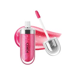 Kiko Makeup 3D Hydra LipGloss Non-fading Waterproof Blusher Moisturize Shimmer Makeup Lip Gloss Lipstick Brun Pearly Mauve Liner