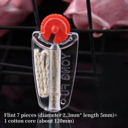 Multi colored flint suitable for various lighters, flint lighter accessories, smoking accessories