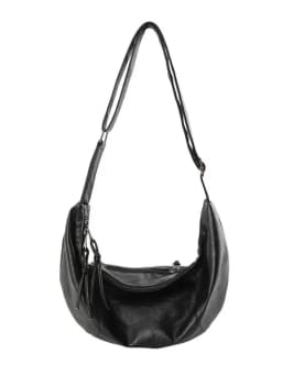 Spring 2026 New Small PU Zipper Single Shoulder Bag Chest Bag for Men And Women Fashionable And Practical Crossbody Bag
