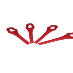 50Pcs Red Replacement Trimmer Plastic Blade for Florabest Grass Trimmer Brushcutte for Florabest LIDL FRTA 20 A1 Lidl IAN 282232