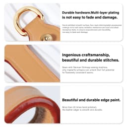 CRAZYSMITH Bag Strap Transformation for LV Diane Bag Punch-Free Hardware Protection Leather Anti-wear Buckle Bag Accessories