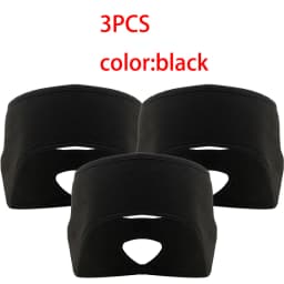 1/2/3PCS Winter Warm Ear Cover Headband Breathable Thermal Outdoor Sports Headwear Cycling Running Fitness Windproof Ear Cover