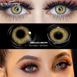 EYESHARE 1 Pair Colored Contact Lenses Natural Look Fast Delivery Brown Eye Lenses Gray Contact Green Eye Lenses Blue Lenses