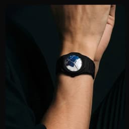 Classic Middle Eastern Arabic Numeral Dial Blue Gold Quartz Watch for Men's Casual TPU Plastic Waterproof Watch Can Customize