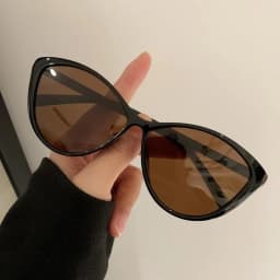 1/2 Pcs Korean Cat Eye Sunglasses, Lightweight, UV Protection, Retro Trendy, for Fashion Ladies