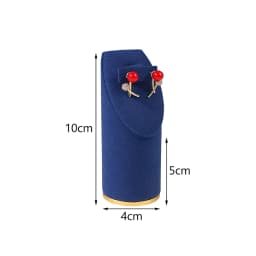 Cylindrical Jewelry Display Props Necklace Pendant Display Stand Rings Earring Storage Rack Store Counter Jewelry Organizer