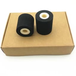 Solid Ink Roda Hot Ink Roll, Tinta Hitam Sensitivitas Tinggi Peningkatan Spons Pembawa CARRIER Hot Ink Roda Menandai Mesin