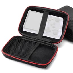 4 IN 1 Storage Case Game Console Travel Carrying Bag Screen Protectors Tempered Glass Film for R36S R36MAX K36 Accessories